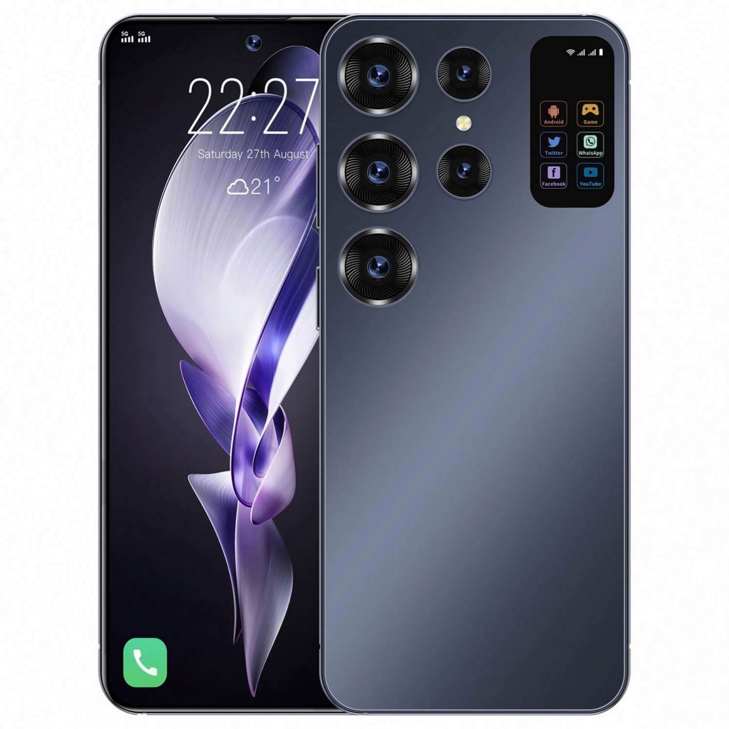 Dual Sim Card Slot 4G 3G I13 I14 I15 13 14 15 Best S23 S24 Ultra Face Recognition Best Smartphone With Great Price